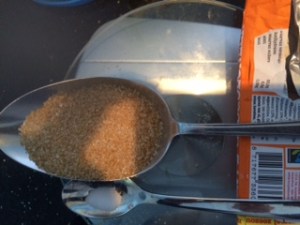 slaafvrij met suiker en zout